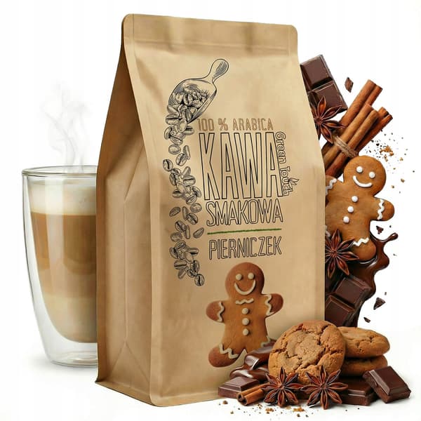 Kaffebönor Pepparkaka Julpepparkaka Kryddad 1 kg Green Touch