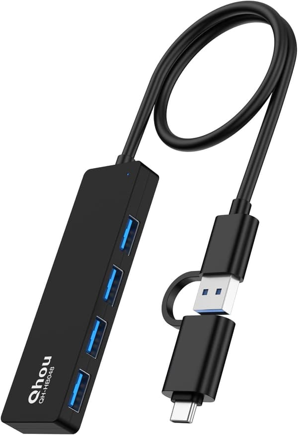 USB-C HUB ADAPTER 4i1 4x USB 3.0 SPLITTER STIK ADAPTER