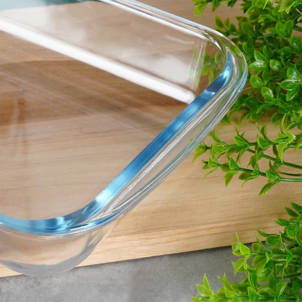 Ugnssäker glasform 29,5x17,5x5 cm, 1,6 l