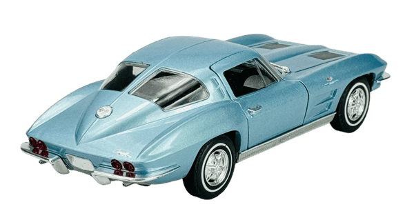 WELLY 1963 CHEVROLET CORVETTE BLÅ 1:24 24073