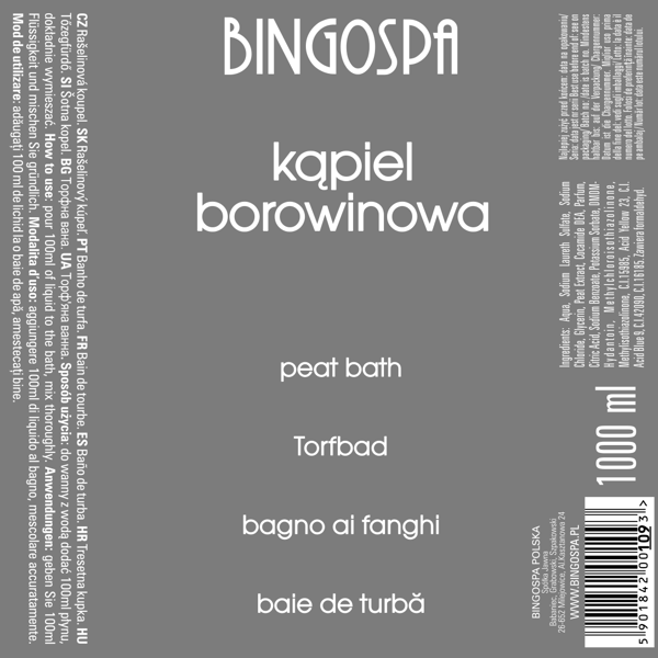Bingospa Lerbad 1000 ml