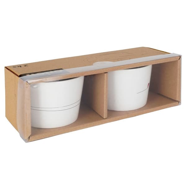 Keramiske hjertekrus 200 ml 2 stk.