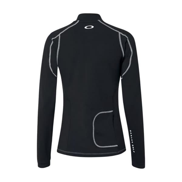 Oakley RIBBED QTR ZIP damer langærmet sort FOA500576-02E r M