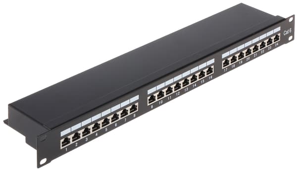 Kopplingsplint RJ-45 PP-24/RJ6-C/FTP-S