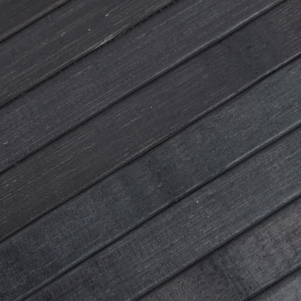vidaXL Suorakulmainen matto, harmaa, 100x200 cm, bambu