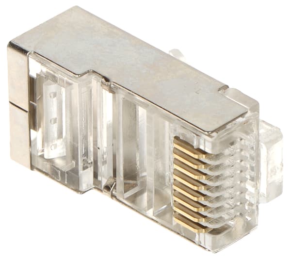 SUOJATU MODULAARIPISTOKE RJ45T-SHIELD*P100 TYYPPI EZ