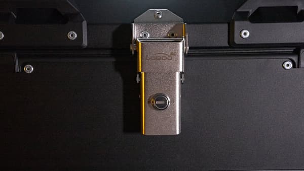 Loboo Pike topcase sølv 36L