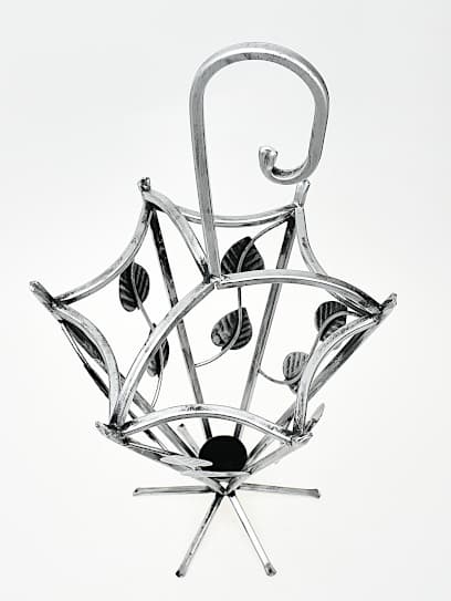 PARAPLYHÅLLARE, paraplyställ, i 851 silver