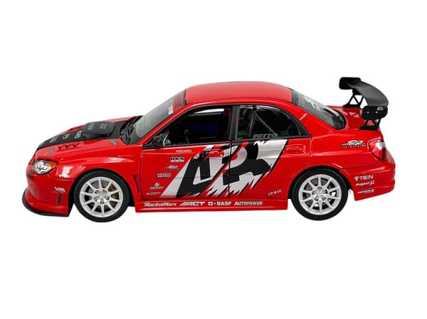 WELLY SUBARU IMPREZA WRX STI APR PERFORMANCE VERSION RØD 1:24 22487