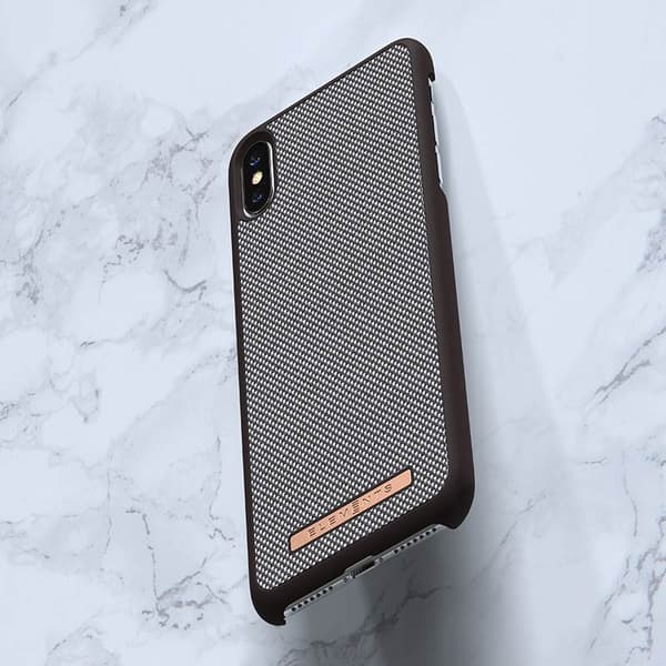 Nordic Elements Saeson Idun - iPhone Xs Max stofcover (mørkebrun)