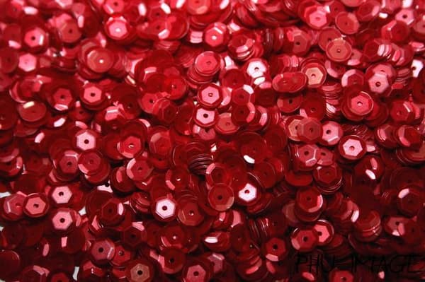 Knuste sekskantede pailletter 6 mm 12 gram