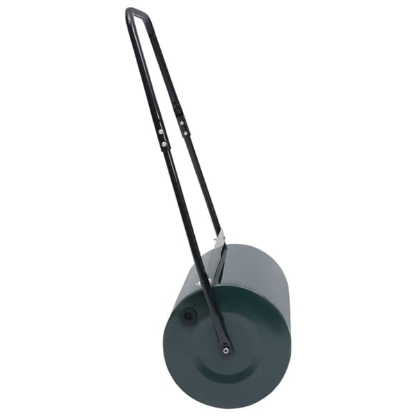 vidaXL plænetromle grøn og sort 63 cm 50 L