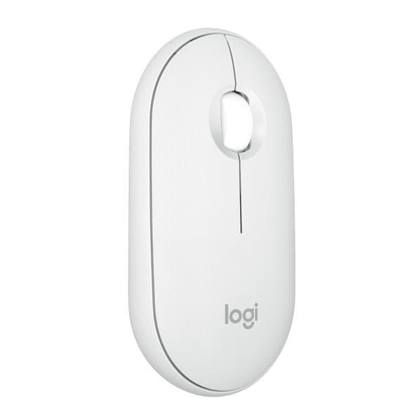 Trådlös mus LOGITECH Pebble Mouse 2 M350s Vit 910-007013