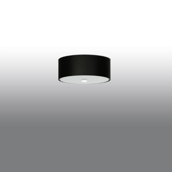 BASCIO 3 E27 TAKLAMPA SVART LUMILO 07.155.60