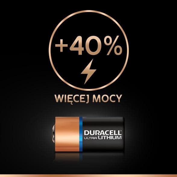 DURACELL Ultra Photo CR123A K2 batteri