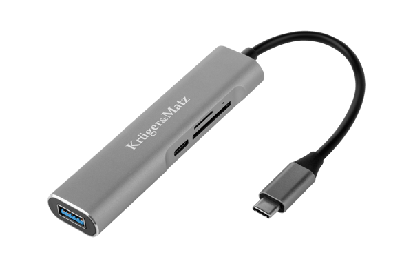 USB Typ C till HDMI/USB 3.0/SD/MicroSD/C Port Splitter HUB Adapter