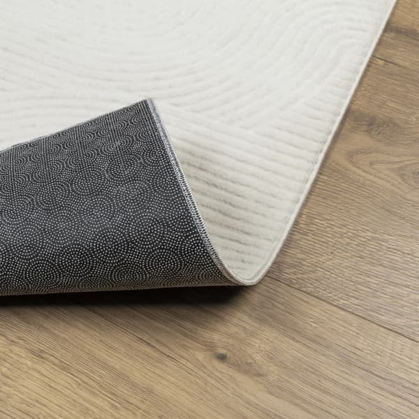 vidaXL IZA Matta, Low Pile, Cream, 200x280 cm