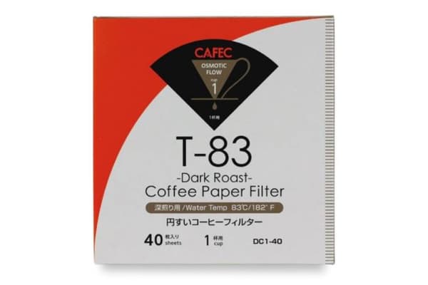 Filter CAFEC - DARK vit kopp1 40 st. DC1-40W