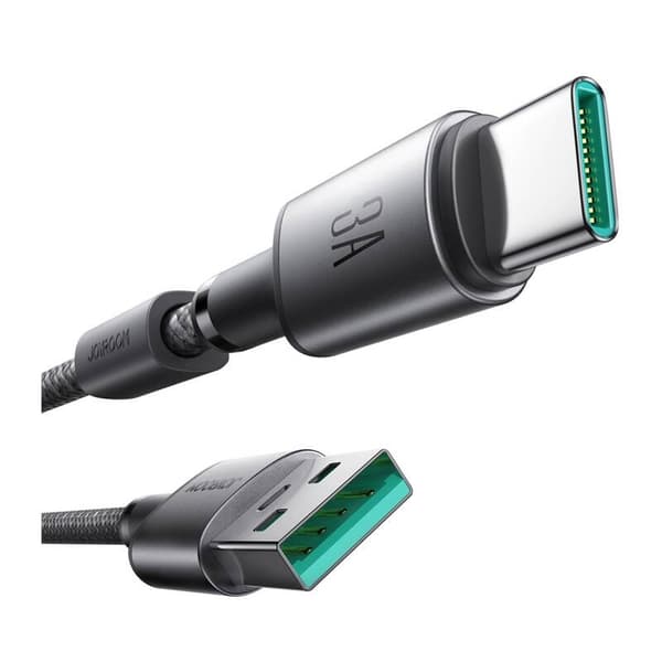 USB - USB-C -kaapeli Joyroom S-A50 Unlimited 3A 1.2m harmaa