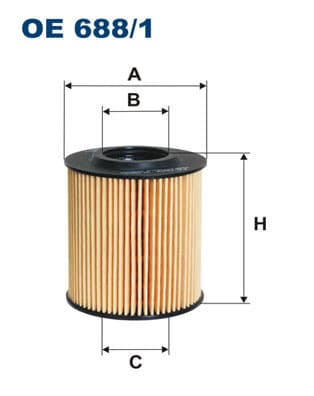 ÖLJYNSUODATIN OE6881 FILTRON