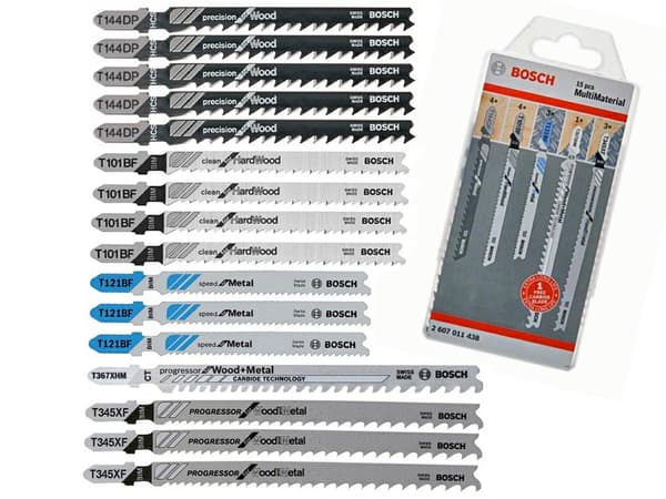 BOSCH T-SAVKLINGESÆT MULTIMATERIAL 14+1 dele