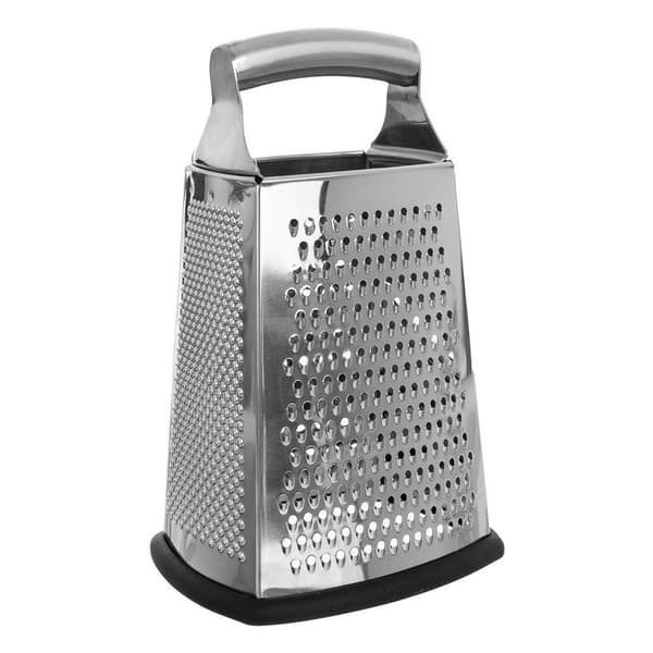 Stål køkkenrivejern 4-sidet 24 cm