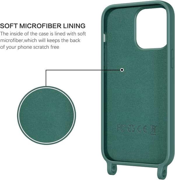 FODRAL TILL APPLE IPHONE 14 PRO MAX GRÖNT SILIKON A2894 A2651 A2893