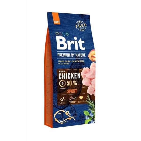 Brit Premium By Nature Sport torrfoder för hundar 15 kg