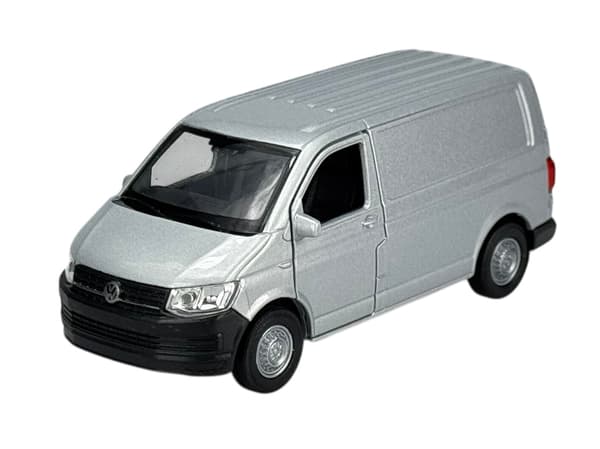 Welly VW Transporter T6 Van Silver 1:34 43762
