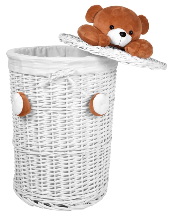 Bamsekurv med flet 75L