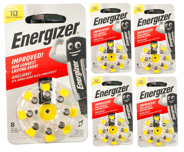 ENERGIZER PR10 kuulokojeparistot 40 kpl