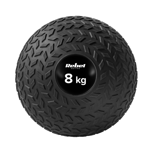 Lille medicinbold til genoptræningsøvelser slam ball 23cm 8kg Rebel