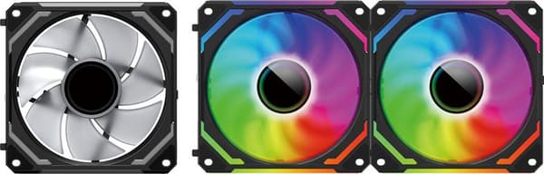 REDRAGON GC-F012 Ventilator sæt 3 stk. Sort