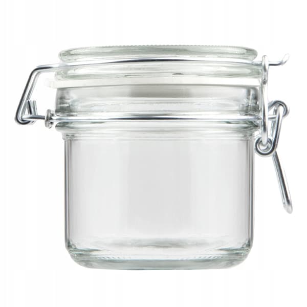 200 ml hermetisk glas med glaslåg til mad
