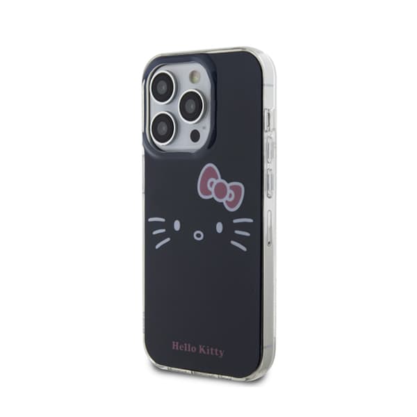 Hello Kitty IML Kitty Face - iPhone 15 Pro-skal (svart)
