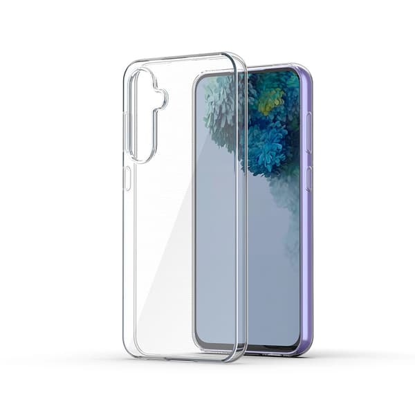 Ultraklart silikonskal för S23 FE Transparent