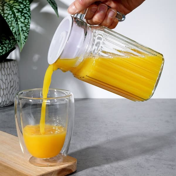 Glas kande med låg 650 ml