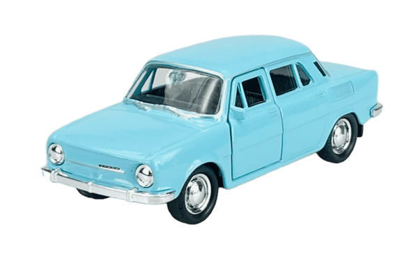 WELLY SKODA 100 BLÅ 1:34 43804