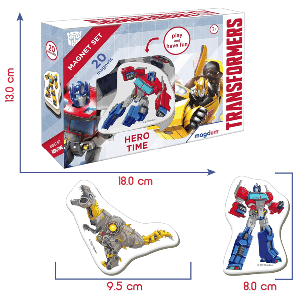 Transformers magnetset heltidernes tid Transformers puslespil ME5031-41