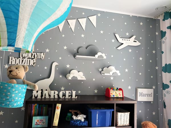 Cloud Shelves Sæt med 3 FISIA - Galaxy