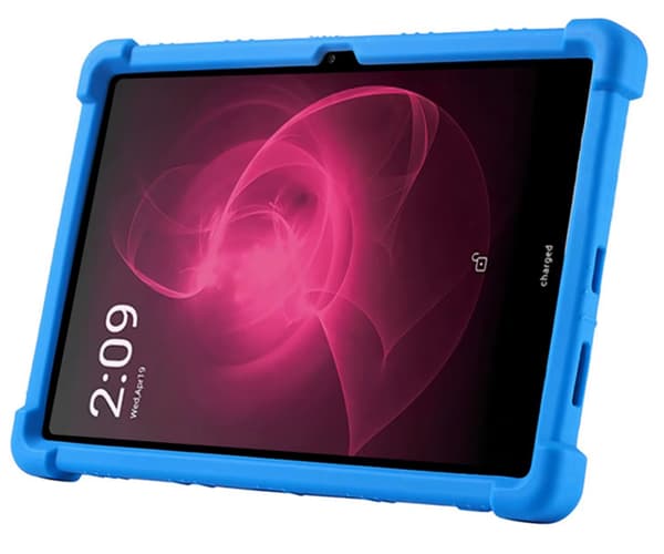 Silikone-etui med stativ til T-Mobile T Tablet 5G 10,36"