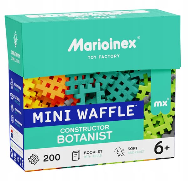 ECO Blocks MARIOINEX WAFFLES MINI 200e Botanik vihreä
