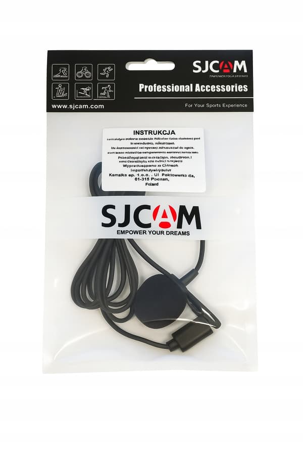 SJCAM - A50 EXTERN MIKROFON för USB dedikerad flexibel 180cm
