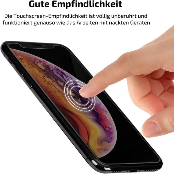 9H HÆRDET GLAS til iPhone Xs Max Pitaka