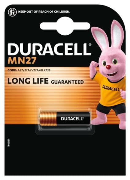 DURACELL MN27 12V Batteri