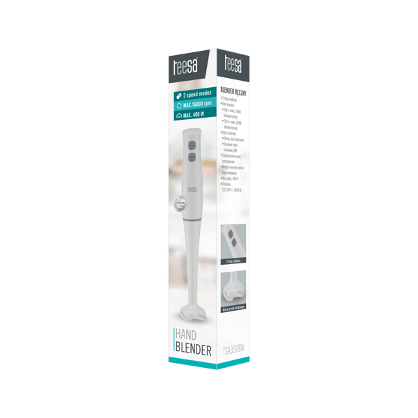 Håndblender Teesa 400W 16000 o/min