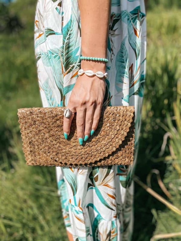 Clutch CANGGU Ruskea