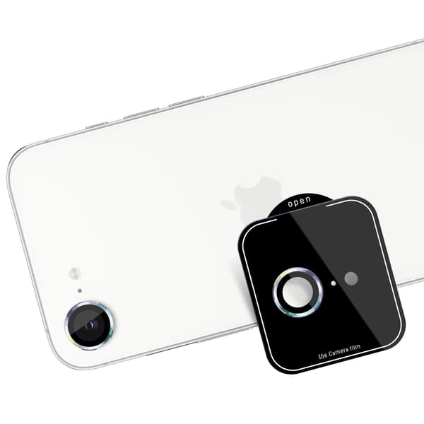 Apple iPhone SE4/16E - 3mk linssinsuoja Pro Rainbow