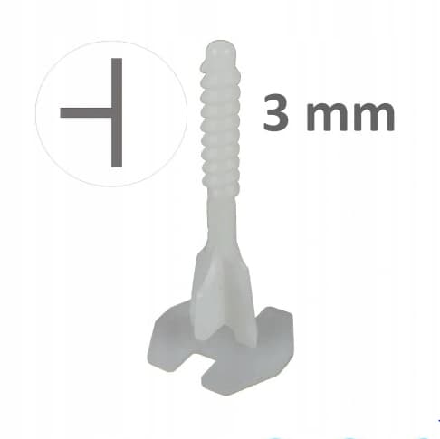 T-formad skruv TwistLevel nivåsystem 3mm