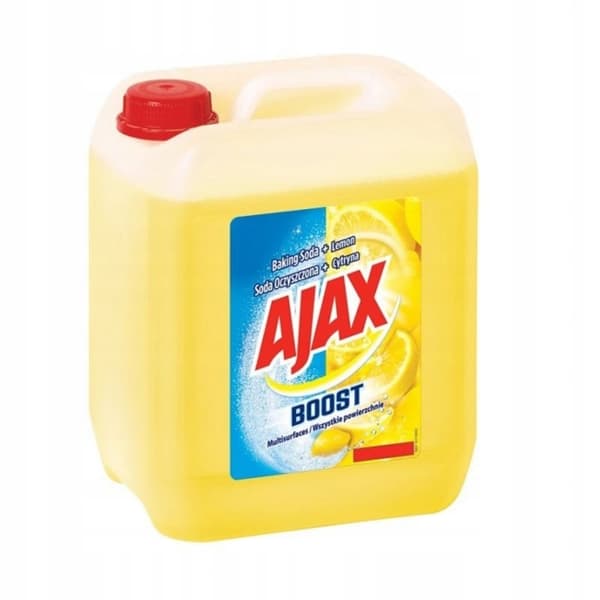 Ajax Boost yleislattianpuhdistusaine sitruuna 5 l